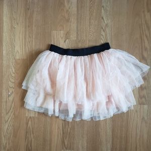 Blush pink skirt